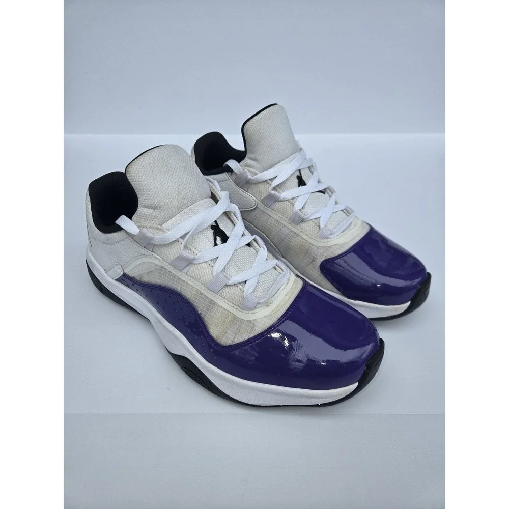 Nike Air Jordan CMFT Low Top Shoes Men's Size 11 White Purple - DN4180-105